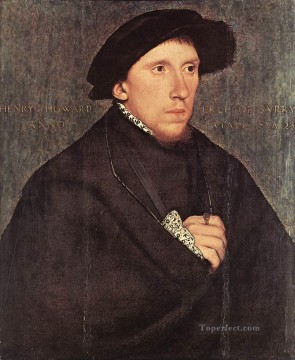  SUR Arte - Retrato de Henry Howard el Conde de Surrey Renacimiento Hans Holbein el Joven